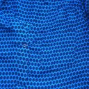 Candie's *  Hexagon Blue and Black top Size XS Photo 5