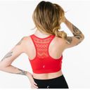 Zyia Active Red Bomber Bra Size M Photo 1