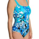 Gottex New!  Floral Art Square Neck One Piece Swimsuit Photo 1