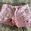 Simple Society Pink Jean Shorts Photo 0