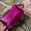 Universal Threads NWT Addison Crossbody Bag Metallic Hot Pink Fuchsia messenger shoulder purse coquette colorful bright neon flashy festival club night out vintage y2k Photo 6