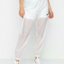 Nike NWOT  Woven TECH MESH pull on 2 in 1 shorts track Pants joggers WHITE size S Photo 2