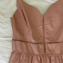 Paper Heart Pink Faux Leather Dress Photo 3