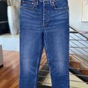 RE/DONE  90s High Rise Ankle Crop Jeans in French Blue ✨✨2X HP✨✨ Photo 2