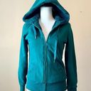 Kirra  | Green Faux Fur Lined Hooded Jacket Sz M Photo 0