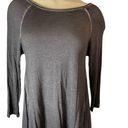 Cloud Chaser Women’s Gray Long Sleeve Shirt Size Medium Photo 0