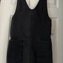 Free People We The Free High Roller Skirtall Mineral Black Denim Size Small NWT Photo 3