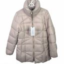 Cole Haan NEW  Sateen Puffer Down Jacket Tan Photo 2