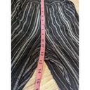 Jessica Simpson  Pants Womens Small Black Gray White Stripe Cropped Pockets Photo 7