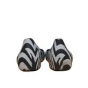 Melissa  + Gareth Pugh Womens Ballet Flats Shoes Black White Slip On Geometric 10 Photo 11