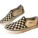 Vans  Sneakers Checkerboard Slip On Black White Low Top Skater Photo 1