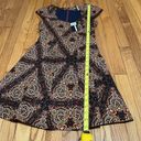 Tracy Reese Plenty by  NWT Pleated Fit and Flare Paisley Print Cap Sleeve Dress 0 Photo 3