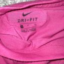 Nike Dri Fit Pink Cropped Tee Photo 1