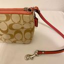 Coach Small Pink Wristlet Clutch Photo 2