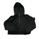 Lululemon NWOT-  Black Scuba Oversized Half Zip Hoodie M/L Photo 1