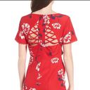 Socialite  Floral Print Fit & Flare Cutout Dress New XS Photo 2