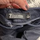 New York & Co. EUC 7th Avenue Suiting Collection Blue Denim Look Capris Size 12 Photo 2