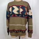 Boston Traders VTG Boston Trader Limited Edition Hand Knit 100% wool Crewneck Sweater SZ L Photo 0