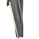 NYDJ  Womens Pull On Leggings 12 LONG Gray Soft Faux Suede Mid Rise Slimming Photo 5