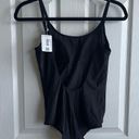 Lululemon  Waterside Black One-Piece Swimsuit B/C Cup, Medium Bum Coverage - S Photo 5