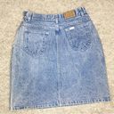 Lee Vintage  Retro Light Stone Wash Knee-Length Denim Skirt Photo 2