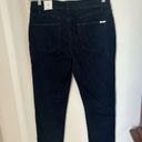 White House | Black Market NWT WHBM the mid rise slim ankle cuffed jeans with metallic detail size 4 Photo 6