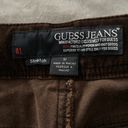 Guess Brown Velvet Bootcut Pants size 31 Photo 8