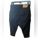 Bermuda NWT Siksilk Black  Cargo Shorts  Button Fly Women’s Small Photo 1