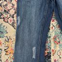 BCBG Max Azria Denim Blue Jeans Western Women’s Size 6 Distressed Slightly 33” Photo 1