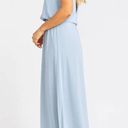 Show Me Your Mumu  Kendall Maxi Dress Steel Blue Chiffon XL NWT Photo 1