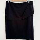 CAbi  Black Overlay Pencil Skirt Photo 0