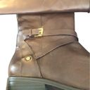 Ralph Lauren  Tall Equestrian Riding Boot Sz. 8.5M Brown Leather Side Buckle Photo 3