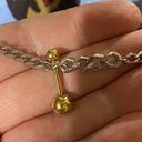 H.I.P. Titanium Steel Hop Chain Link Bracelet 18k Plated Photo 1