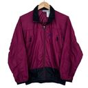 Nike Vintage 90s  Maroon Full Zip Windbreaker Sz 6-8 Photo 5