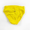 Marie Jo  Swim Priscilla Bikini Bottom Full Coverage Crochet Yellow Fold Briefs Photo 3