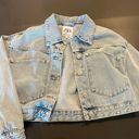 ZARA Cropped Denim Jacket Photo 0