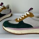 Madewell  Kickoff Trainer Sneaker Sz 8 Leather Old School Shoe Multicolor Photo 8