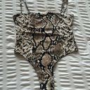 Brooklyn Karma  Snakeskin Bodysuit Photo 0