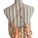 Haute Hippie Orange Blossom Silk Wrap Floral V-Neck Summer Dress Women Sz L Photo 5