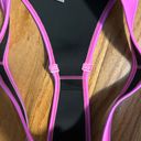 Hoaka Swimwear Hoaka Hot Pink Gradient Set Photo 5