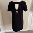 Bobeau  Black Crepe Bar Back Dress Size Small Photo 7