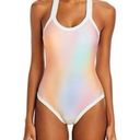 PilyQ New. PQ Platinum golden hour crochet trim one piece. Small. $168 Photo 8