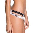 Tavik swim New Tavik Cut Out Sides Chloe Minimal Bikini Bottom Smudge Print White Black Photo 2