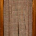 ZARA  Women Glenn Plaid Turned Up Large Cuff Dress Pants NWOT -L Photo 0