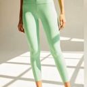 Free People Movement Green Breathe Deeper Twist Tie Front Ankle Crop Leggings L Photo 0