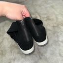 Eileen Fisher Women's Viv Wedge Leather Nubuck Sandals Black Size 9.5 Casual Photo 2