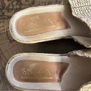 sbicca  Womens Ballona Natural Beige Jute Slip On Platform Wedge Sandal sz 9M Y2K Photo 3