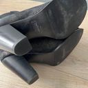 NWOB Thursday Boot Company Women's Metallic Heeled Chelsea Booties Ankle Boot 10 Gray Photo 6