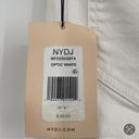 NYDJ  Ella Denim Shorts in Optic White NWT MSRP $69 Size 2 Photo 4