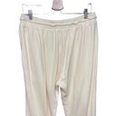 Citizens of Humanity  Laila Casual Fleece Pants Joggers Twilight Cream Size Large Photo 9